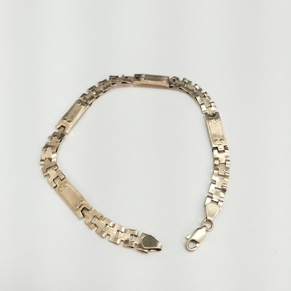 K1 7,30 GRMS 14 K ESPECIFICACIONES COMPLEMENTARIAS PULSERA TEJIDO ESPECIAL/BUEN (SEMINUEVO)