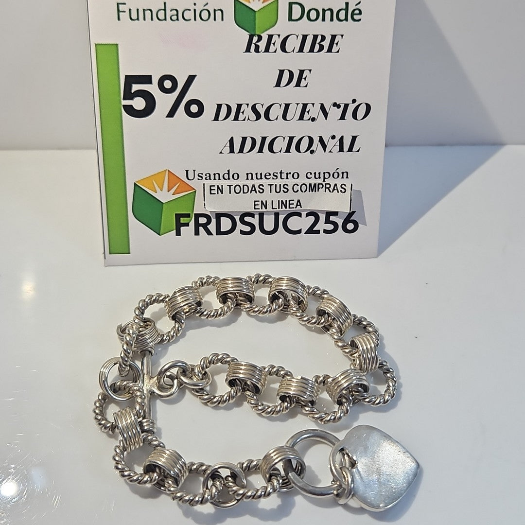 PULSERA PLATA 28,60 GRMS (SEMINUEVO)