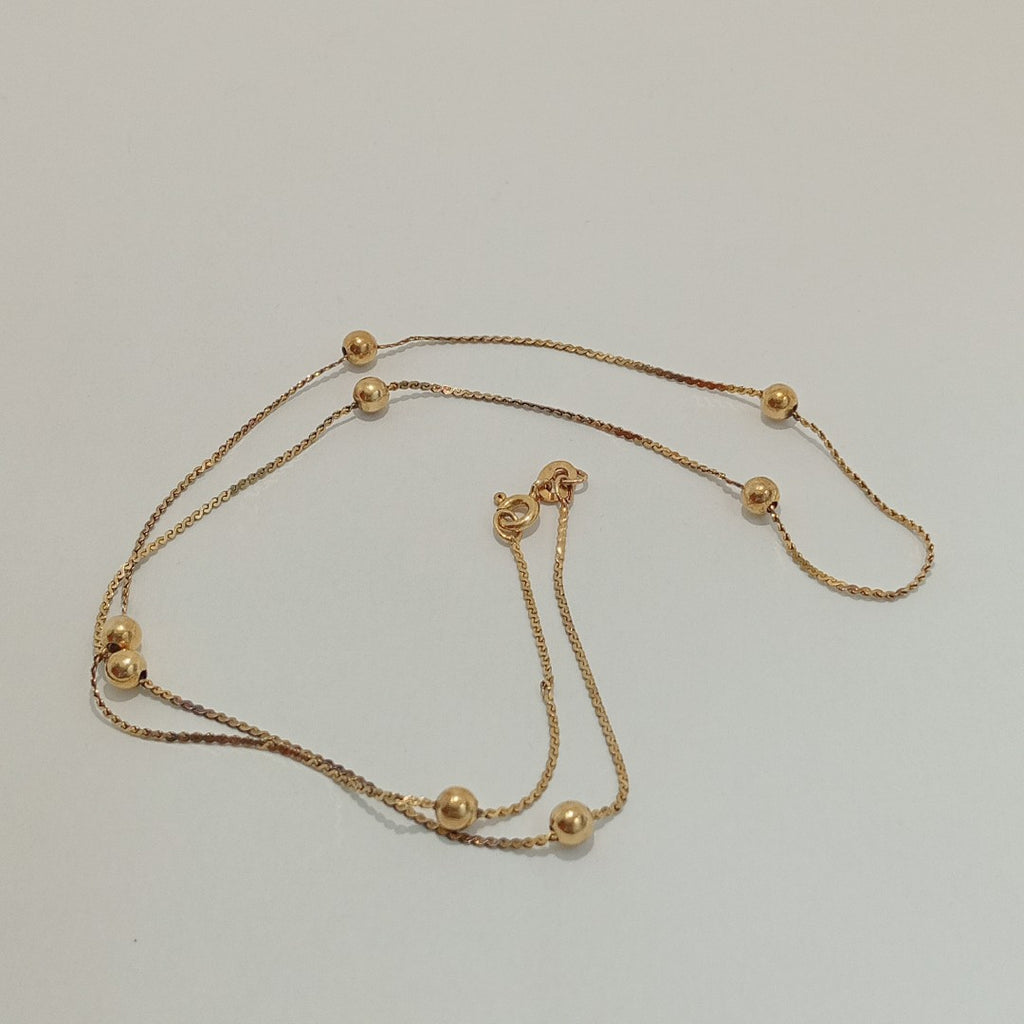 GARGANTILLA ORO 14 K 3,40 GRMS (SEMINUEVO)