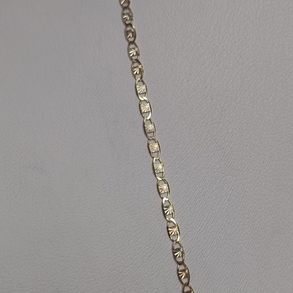 CADENA TEJIDO MARINERO 3.61GR 55 CM (NUEVO)