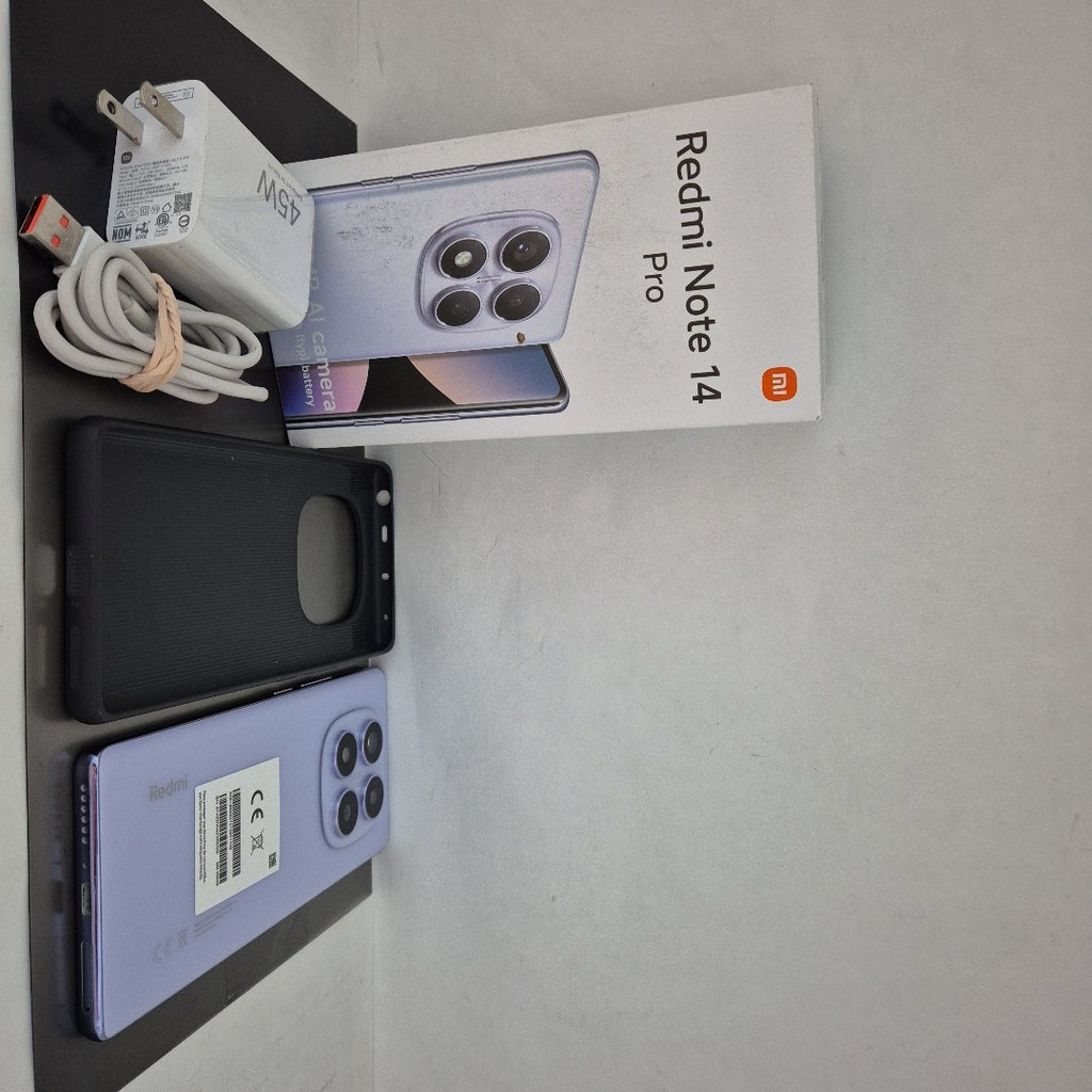 CELULAR XIAOMI REDMI NOTE 14 PRO 24116RACCG (2024) 256 GB 8 GB RAM (SEMINUEVO)