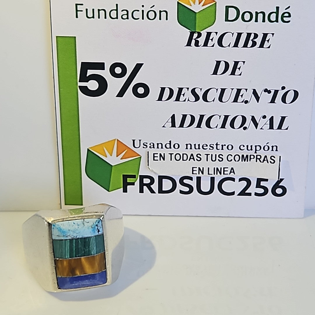 ANILLO PLATA 19 GRMS (SEMINUEVO)