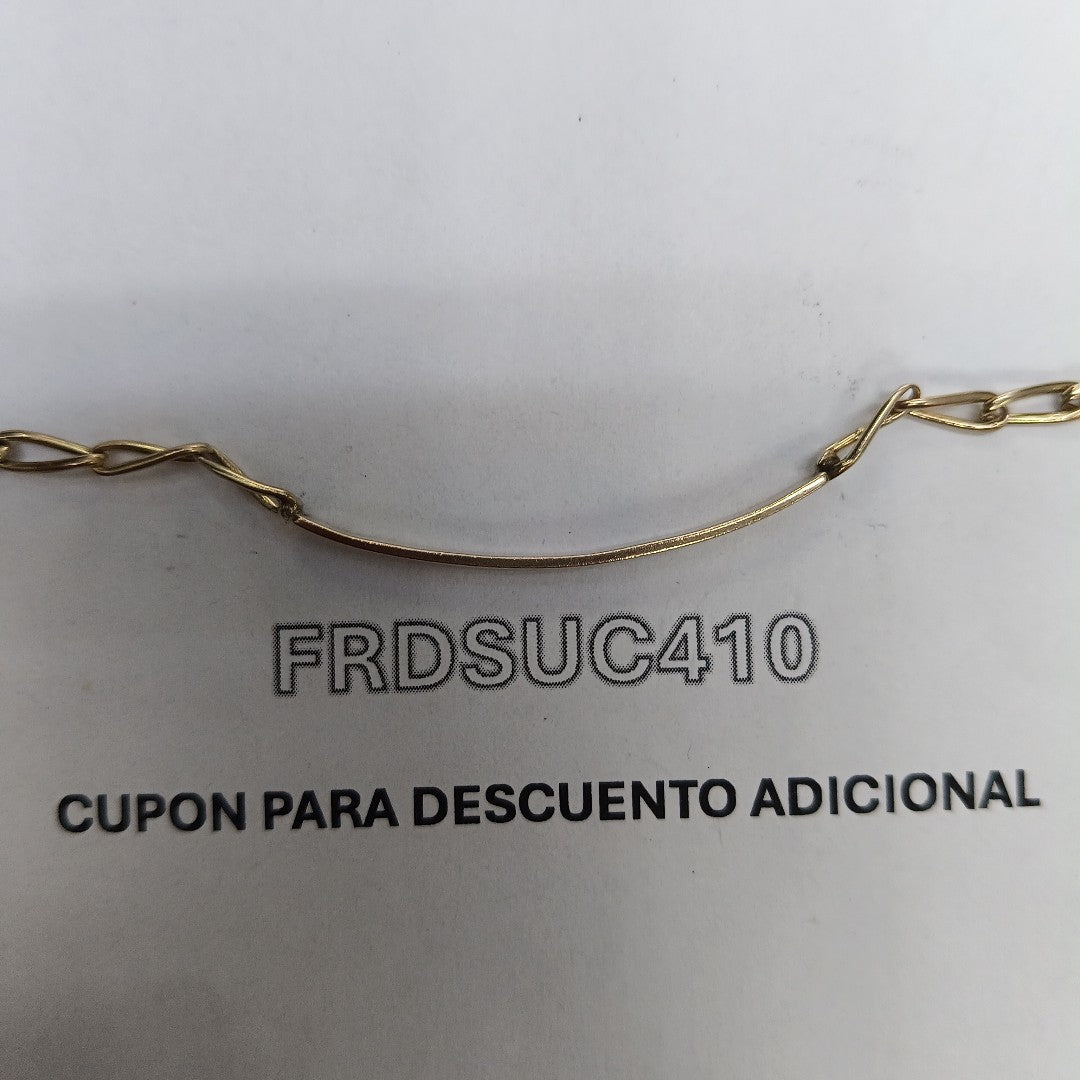 K1 5,40 GRMS 8 K ESPECIFICACIONES COMPLEMENTARIAS ESCLAVA TEJ ESLABONES (SEMINUEVO)