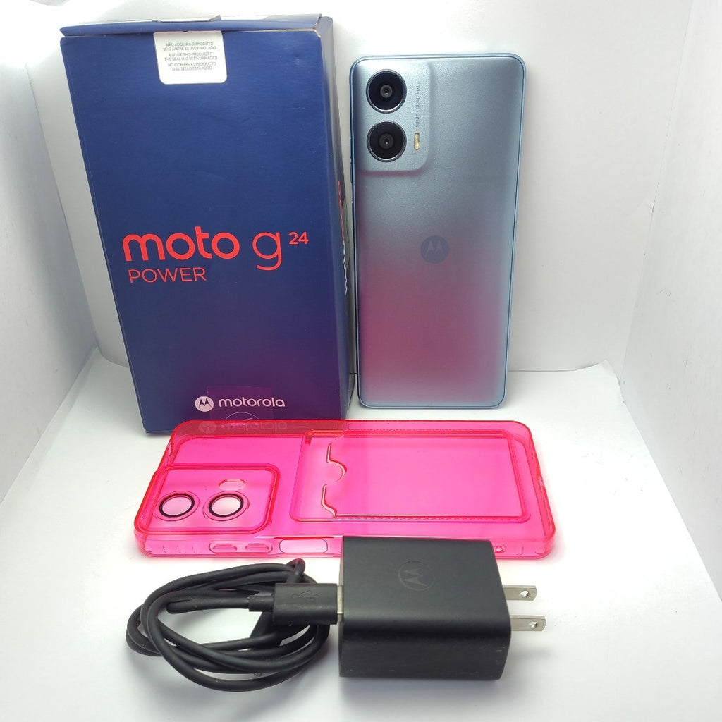 CELULAR MOTOROLA MOTO G24 POWER XT2425-1 (2024) 256 GB 8 GB RAM (SEMINUEVO)