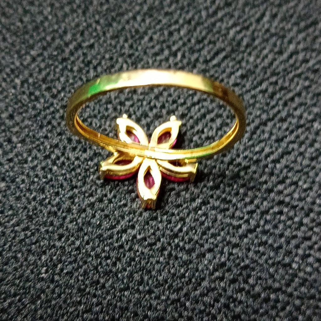 K1 2,00 GRMS 14 K ESPECIFICACIONES COMPLEMENTARIAS ANILLITO CON PIEDRA DE COLOR (SEMINUEVO)