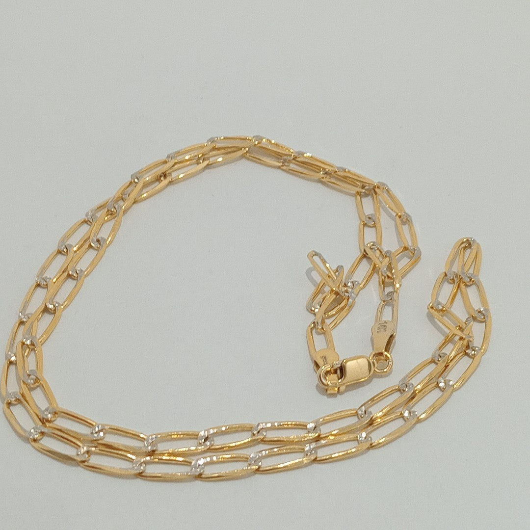 CADENA TEJIDO ESLABONES 11.1G 55 CM (NUEVO)