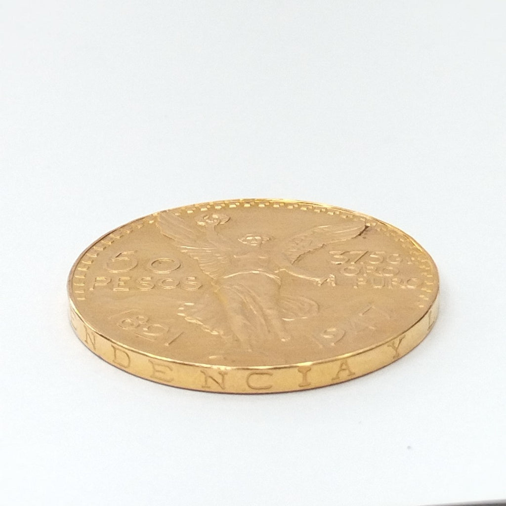 K1 41.6 GRMS 21 K IDENTIFICACIÓN MONEDA NOMINATIVA MONEDAS PESOS 50 PESOS (SEMINUEVO)