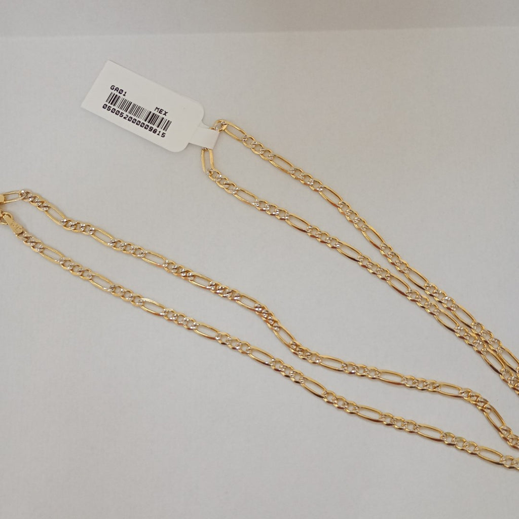 CADENA TEJIDO 3X1 9.2G 60 CM (NUEVO)