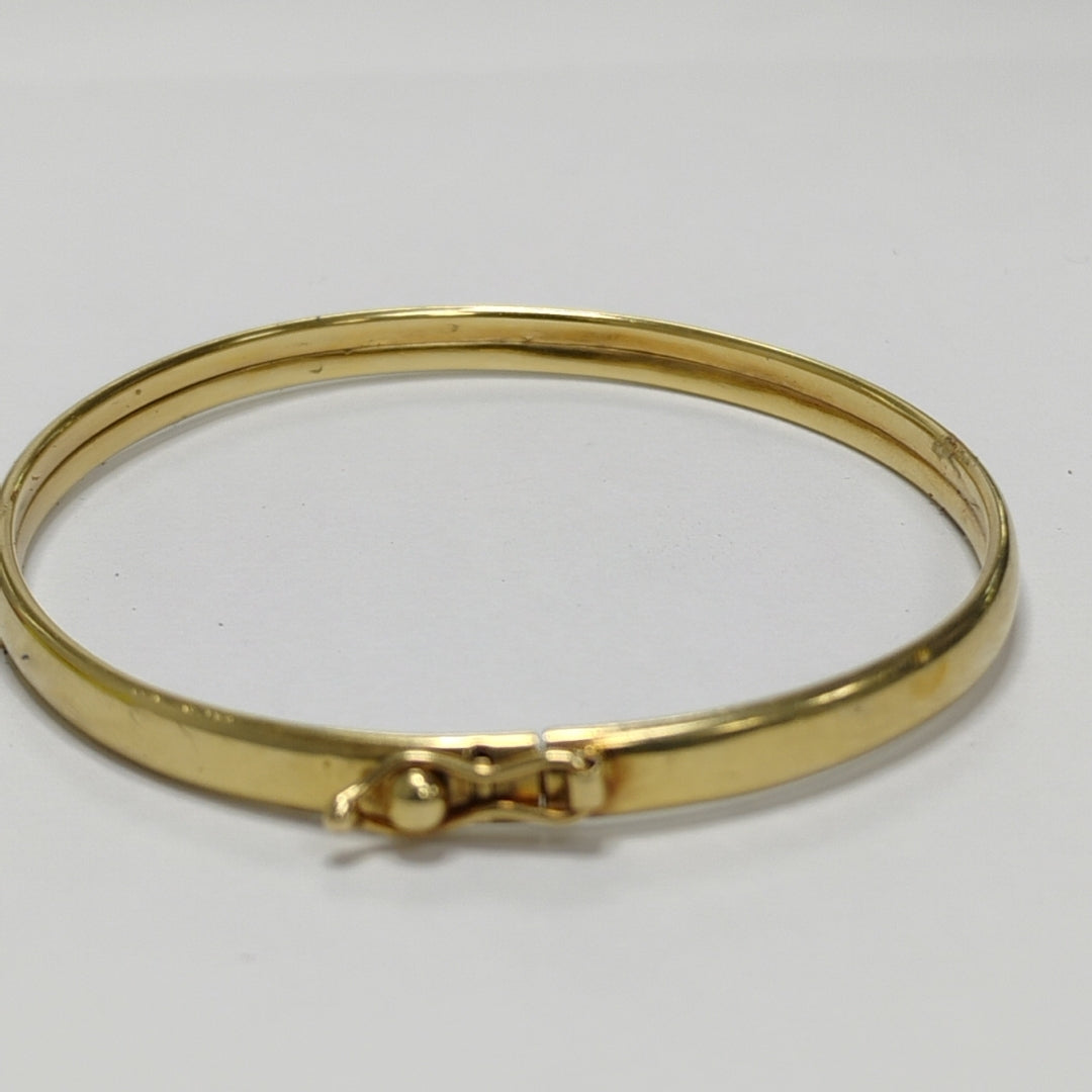 PULSERA RIGIDA ORO 14 K 5.7 GRMS (SEMINUEVO)