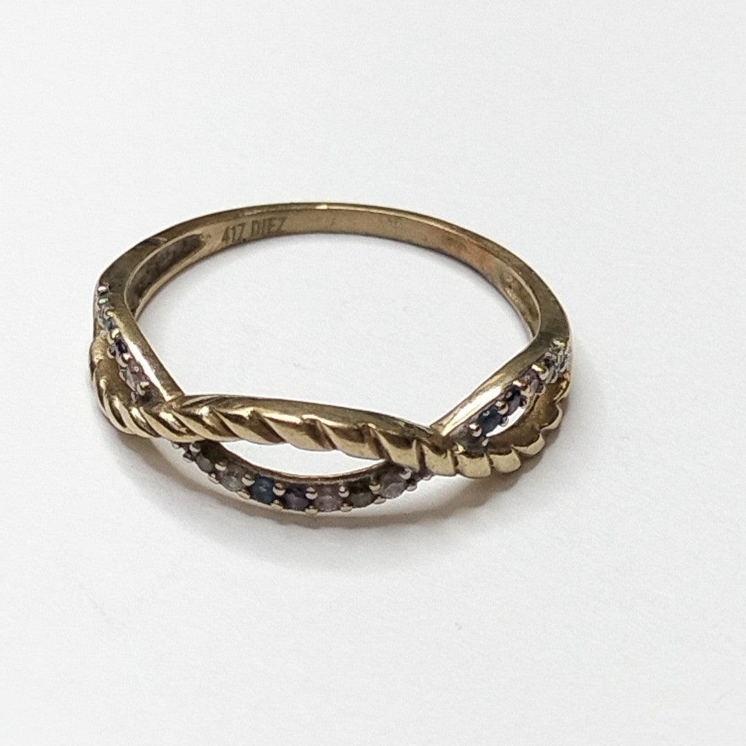 ANILLITO ORO 10 K 1.6 GRMS (SEMINUEVO)