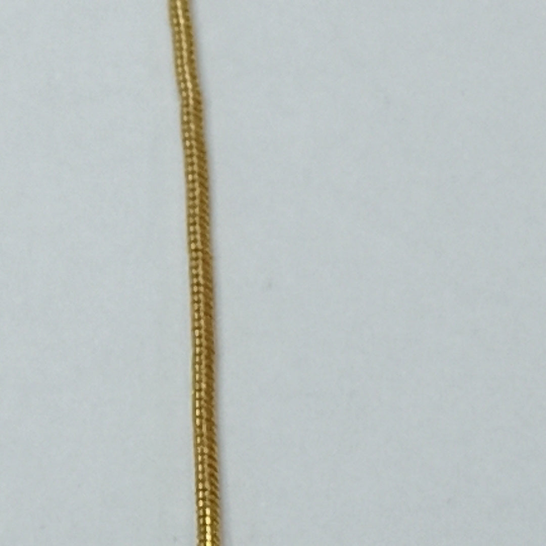 K1 8,00 GRMS 14 K ESPECIFICACIONES COMPLEMENTARIAS GARGANTILA MTVO ELEFANTE (SEMINUEVO)