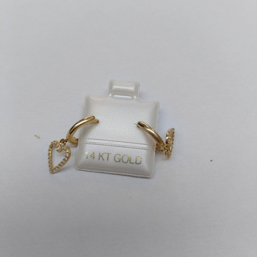 BROQUELES ORO 14K 1.8 (NUEVO)