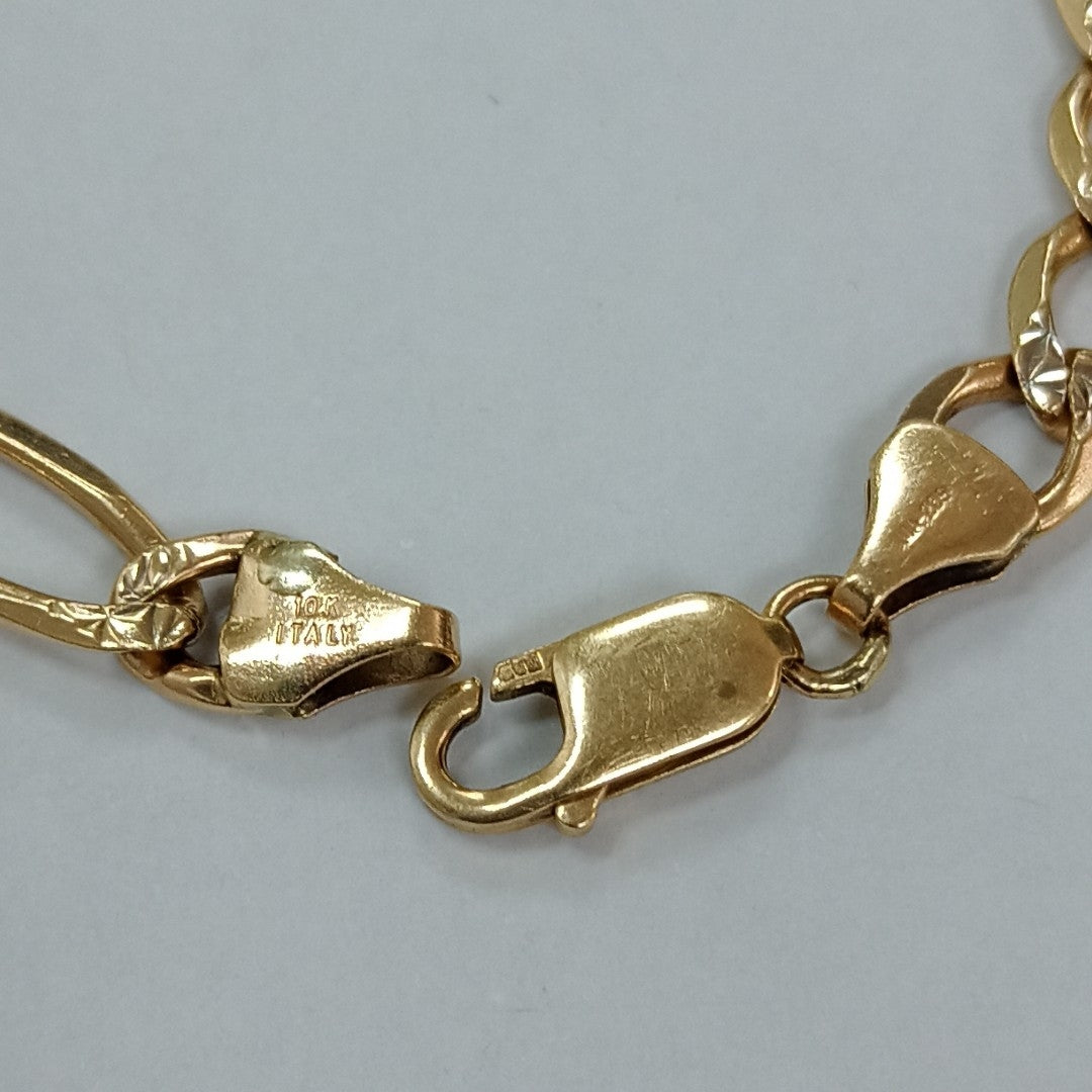 PULSERA ORO,RODIADO 10 K 10,50 GRMS (SEMINUEVO)