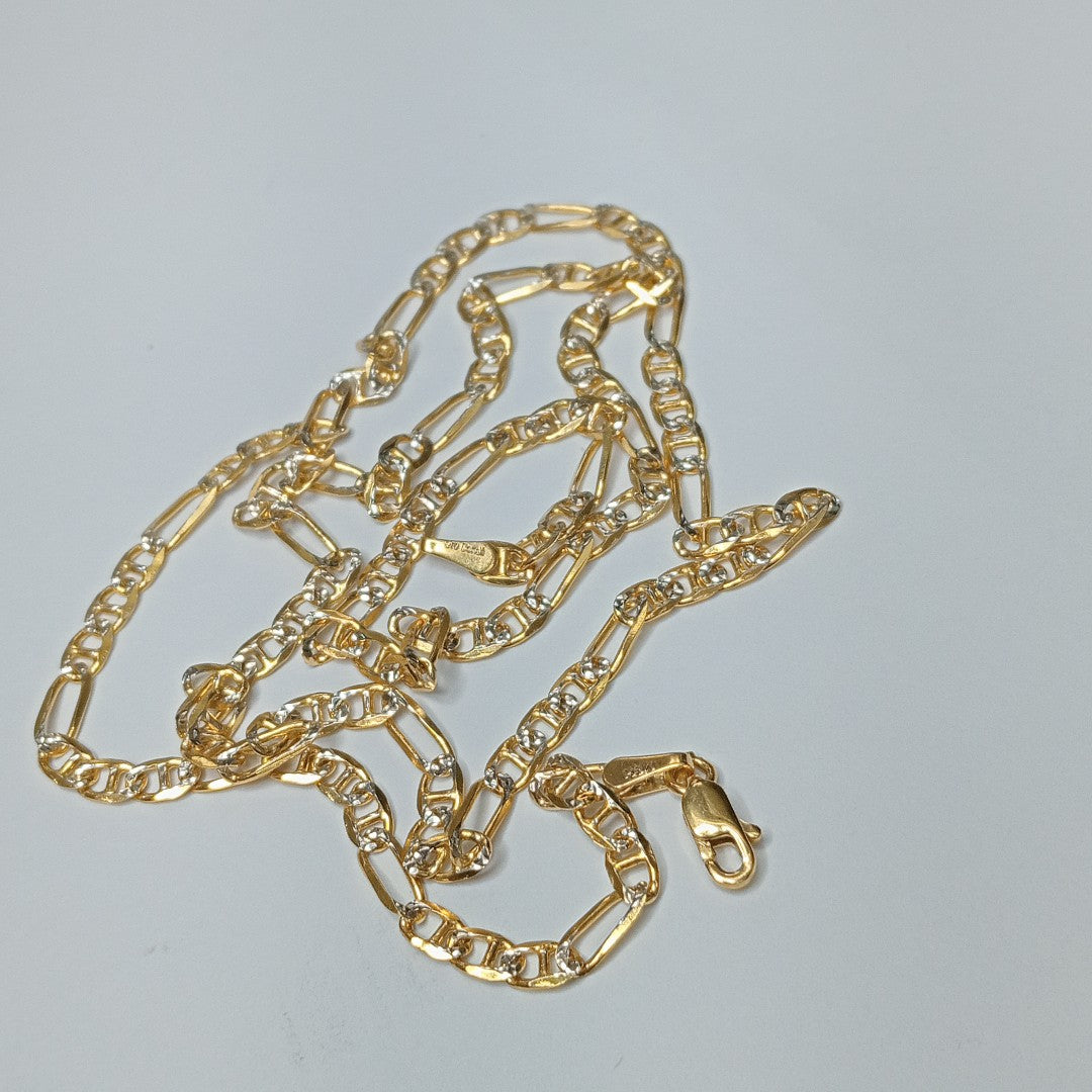 CADENA TEJIDO 3X1 8.5G 55 CM (NUEVO)