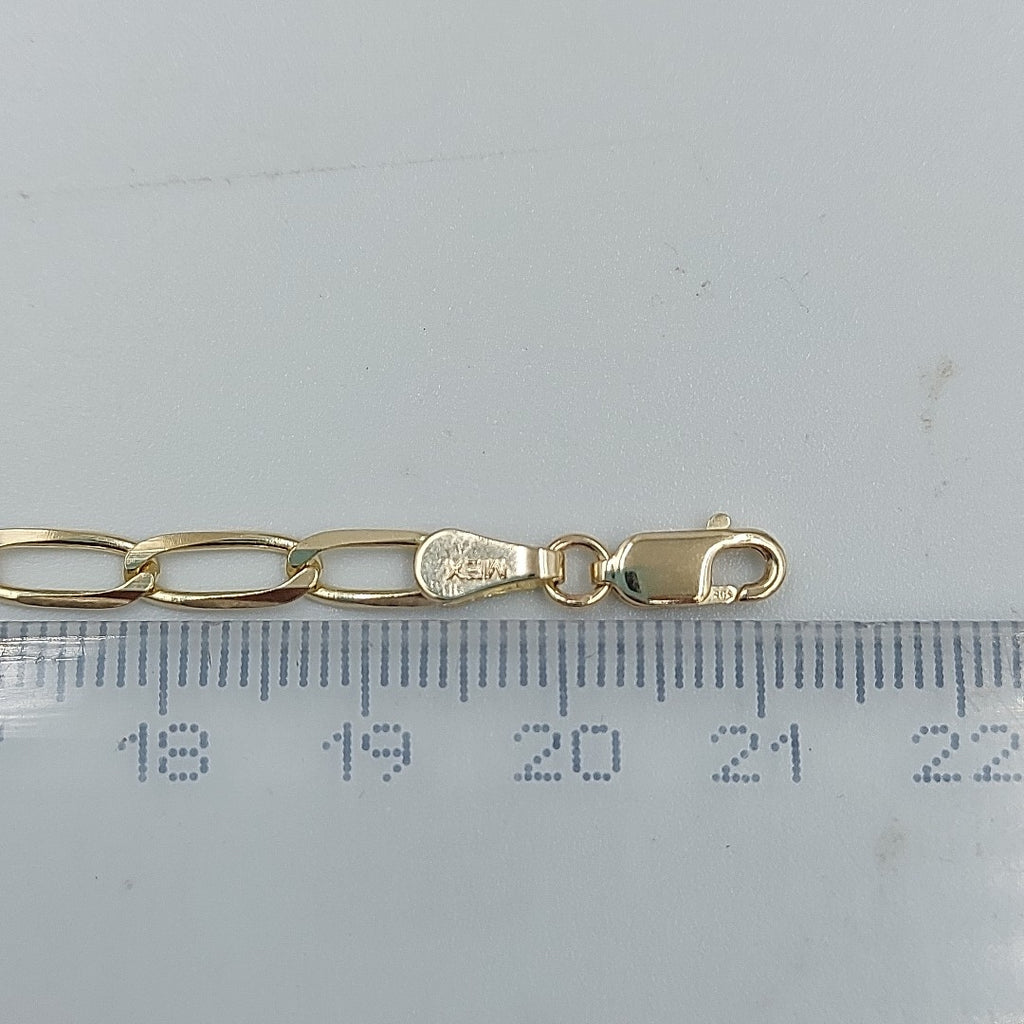 PULSERA TEJIDO ESLABONES 4.5G 21 CM (NUEVO)