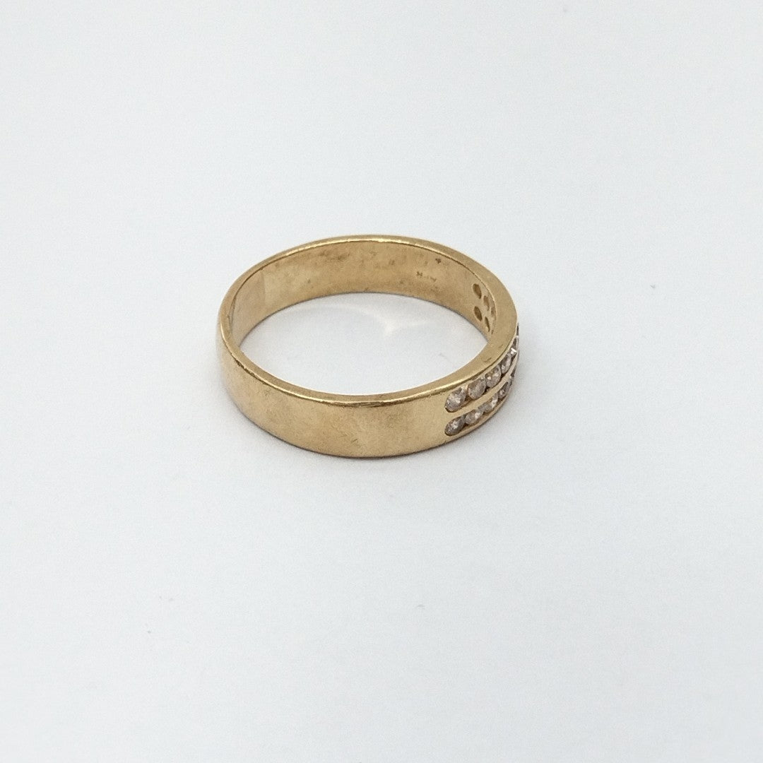 K1 6,80 GRMS 14 K ESPECIFICACIONES COMPLEMENTARIAS 1 ARGOLLA C/CIRCONIA (SEMINUEVO)