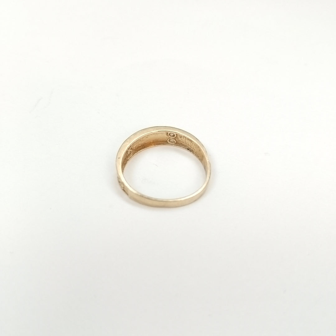 ARGOLLA DE LA SUERTE ORO 14 K 1.8 GRMS (SEMINUEVO)