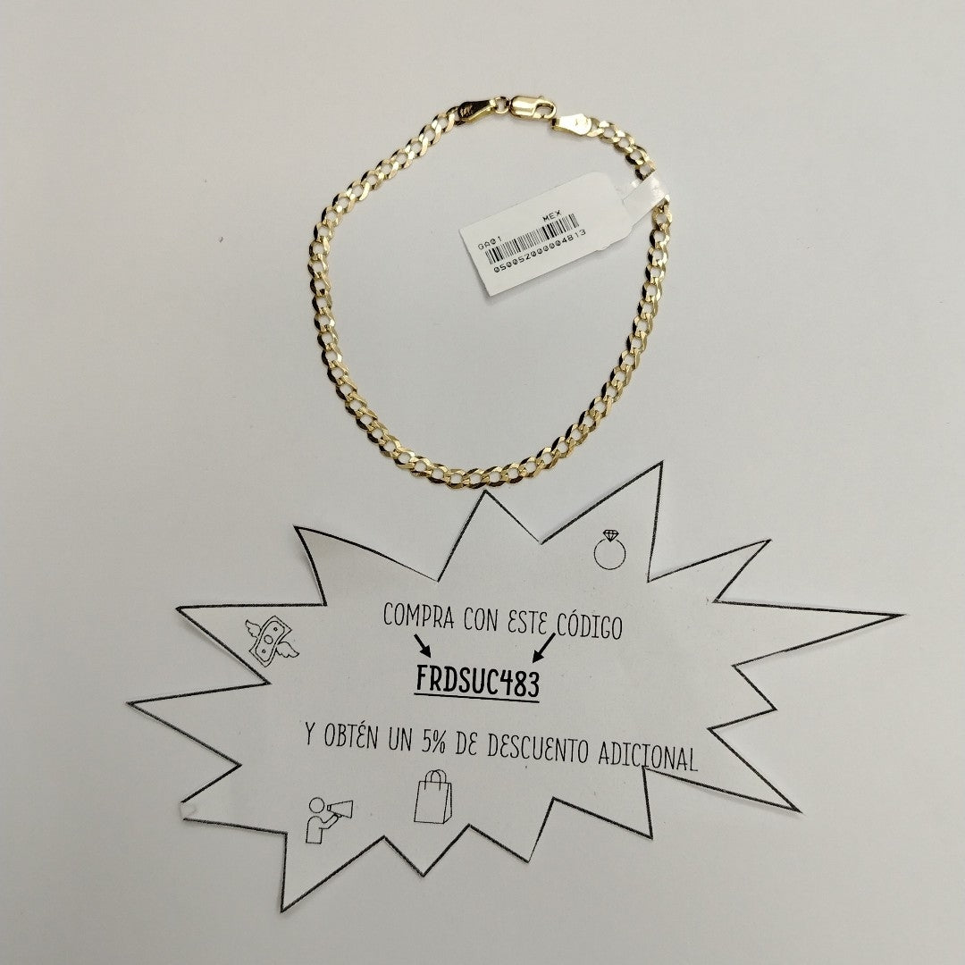 PULSERA BARBADA 3.71G 21 CM (NUEVO)