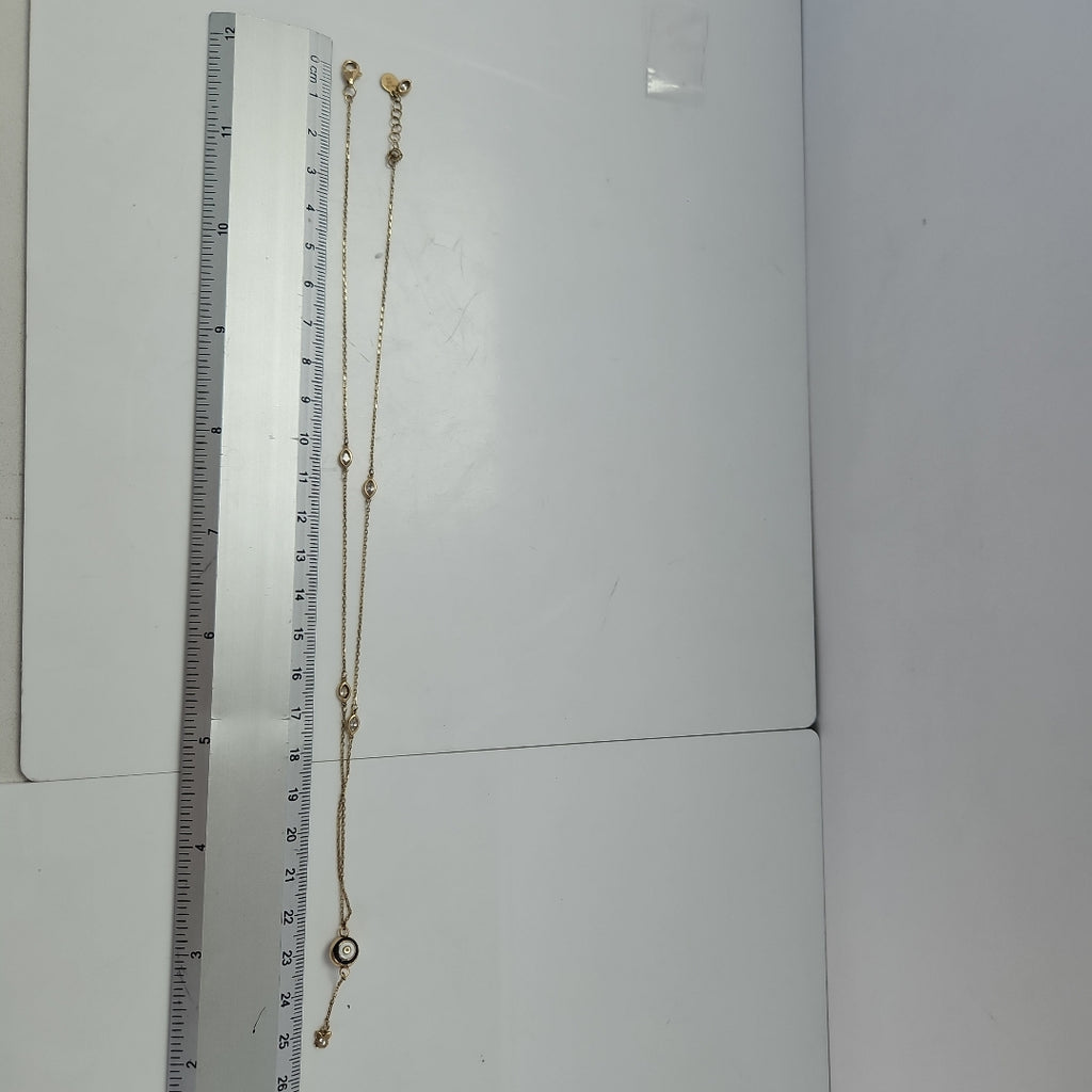 K1 4,60 GRMS 14 K ESPECIFICACIONES COMPLEMENTARIAS AHOGADOR CON DIJE ESFERA (SEMINUEVO)