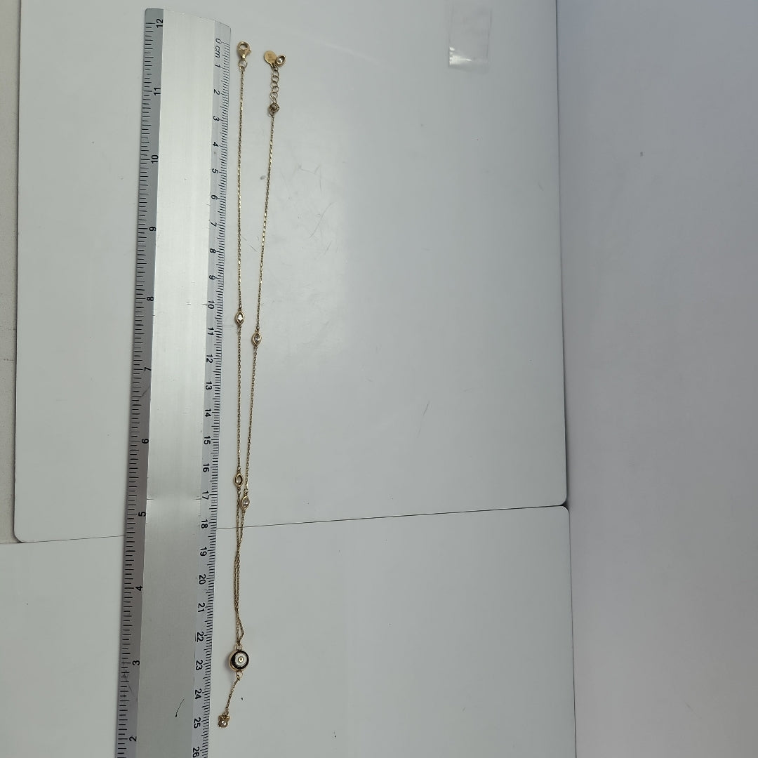 K1 4,60 GRMS 14 K ESPECIFICACIONES COMPLEMENTARIAS AHOGADOR CON DIJE ESFERA (SEMINUEVO)