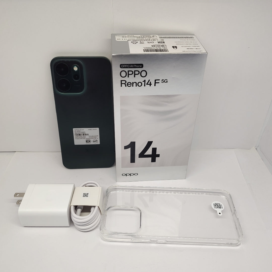 CELULAR OPPO  RENO 14 F CPH2743 (2025) 256 GB 12 GB RAM (SEMINUEVO)
