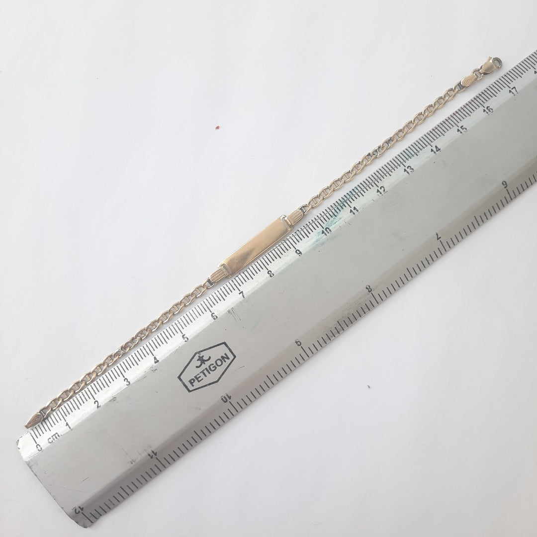 ESCLAVA ORO 14 K 3.5 GRMS (SEMINUEVO)