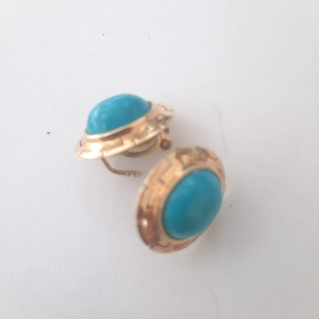 ARRACADAS PAR ORO 14 K 6.3 GRMS (SEMINUEVO)