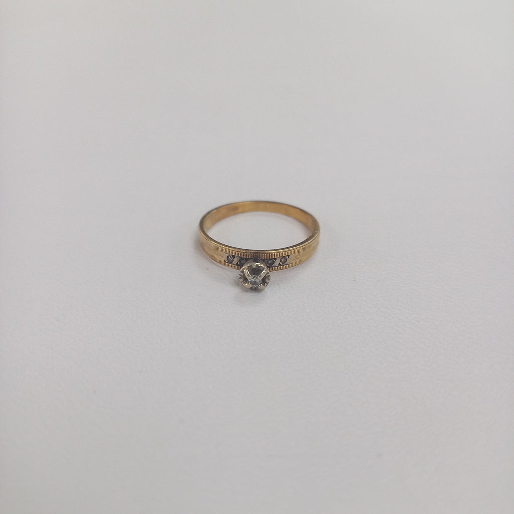 SOLITARIO ORO 14 K 1.7 GRMS (SEMINUEVO)