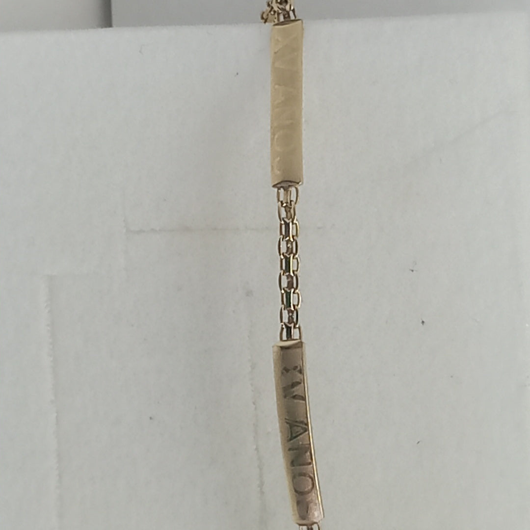 ESCLAVA ORO 10 K 2.9 GRMS (SEMINUEVO)