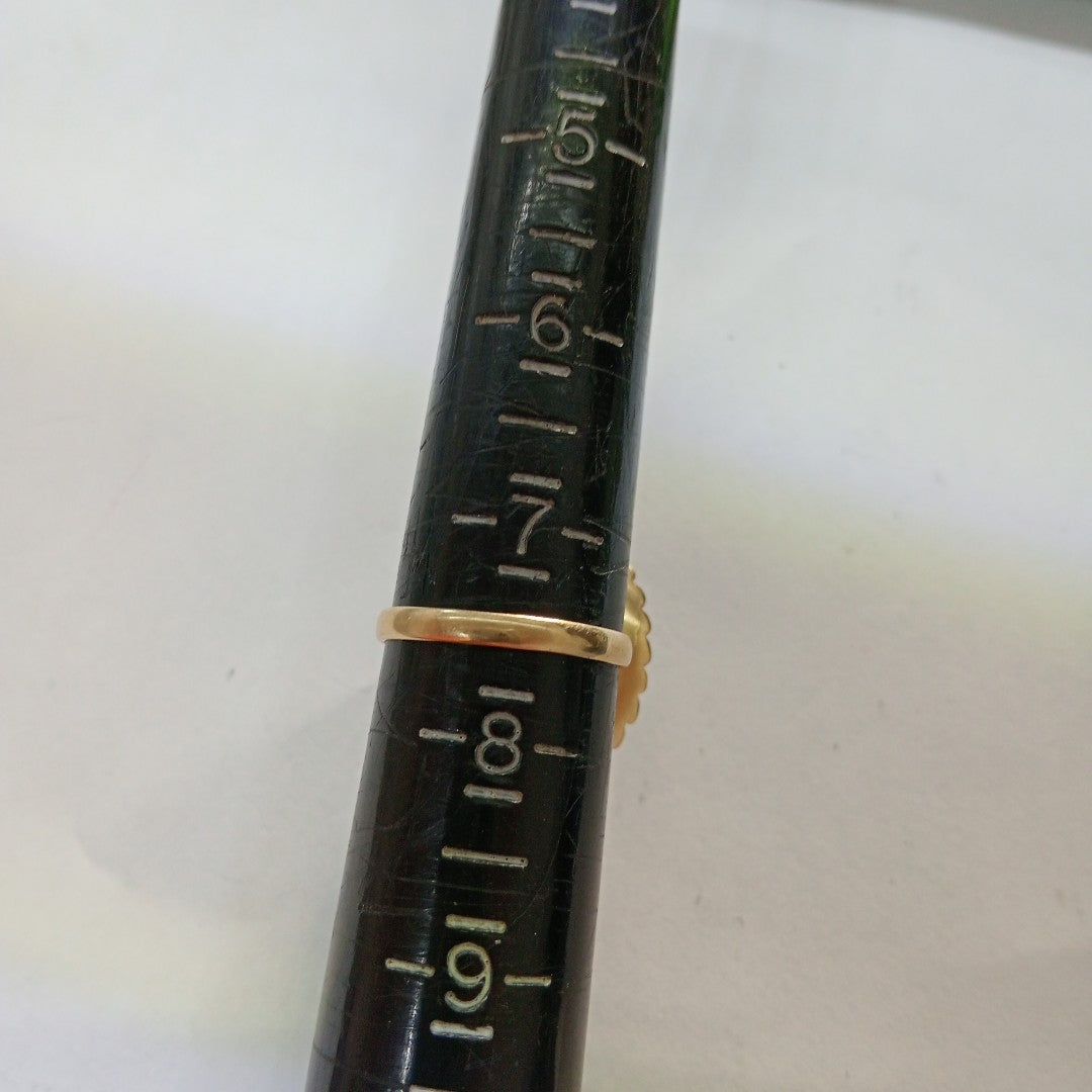 K1 5,40 GRMS 10 K ESPECIFICACIONES COMPLEMENTARIAS ANILLO COMPLETO PIEDRA DE COL (SEMINUEVO)