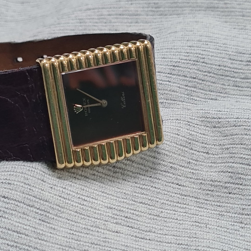 RELOJ CAJA Y PULSO ORO ORO 18 K 38.5 GRMS (SEMINUEVO)