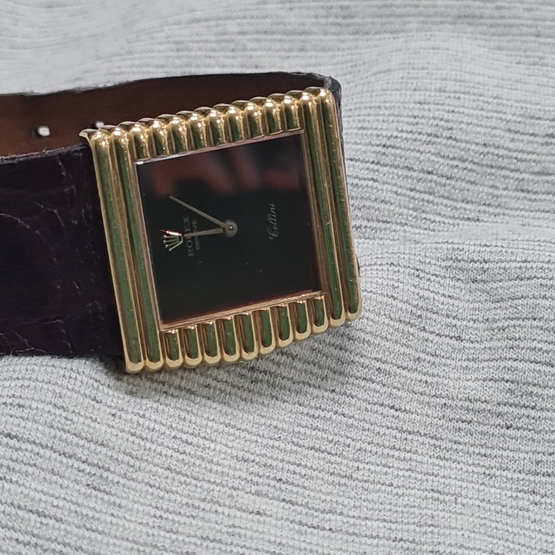 RELOJ CAJA Y PULSO ORO ORO 18 K 38.5 GRMS (SEMINUEVO)