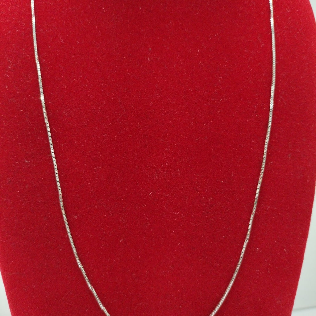 K1 1,60 GRMS 14 K ESPECIFICACIONES COMPLEMENTARIAS CADENA ORO BLANCO (SEMINUEVO)