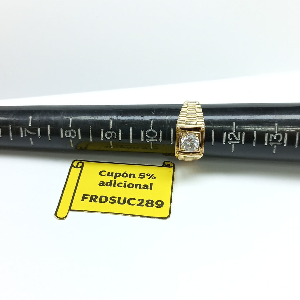 ANILLO ORO 14 K 6,80 GRMS (SEMINUEVO)