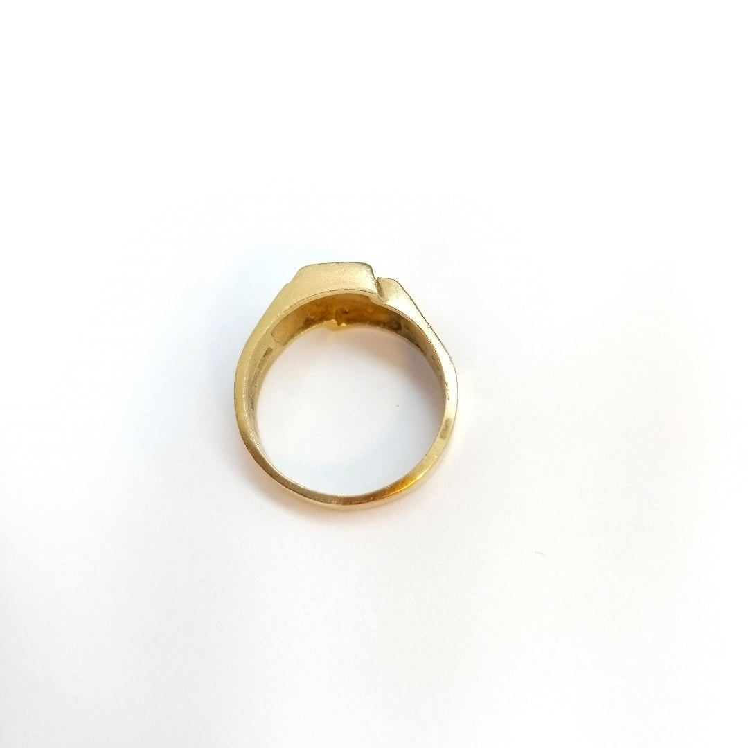 ANILLO DE GRADUACIÓN ORO 14 K 5.5 GRMS (SEMINUEVO)