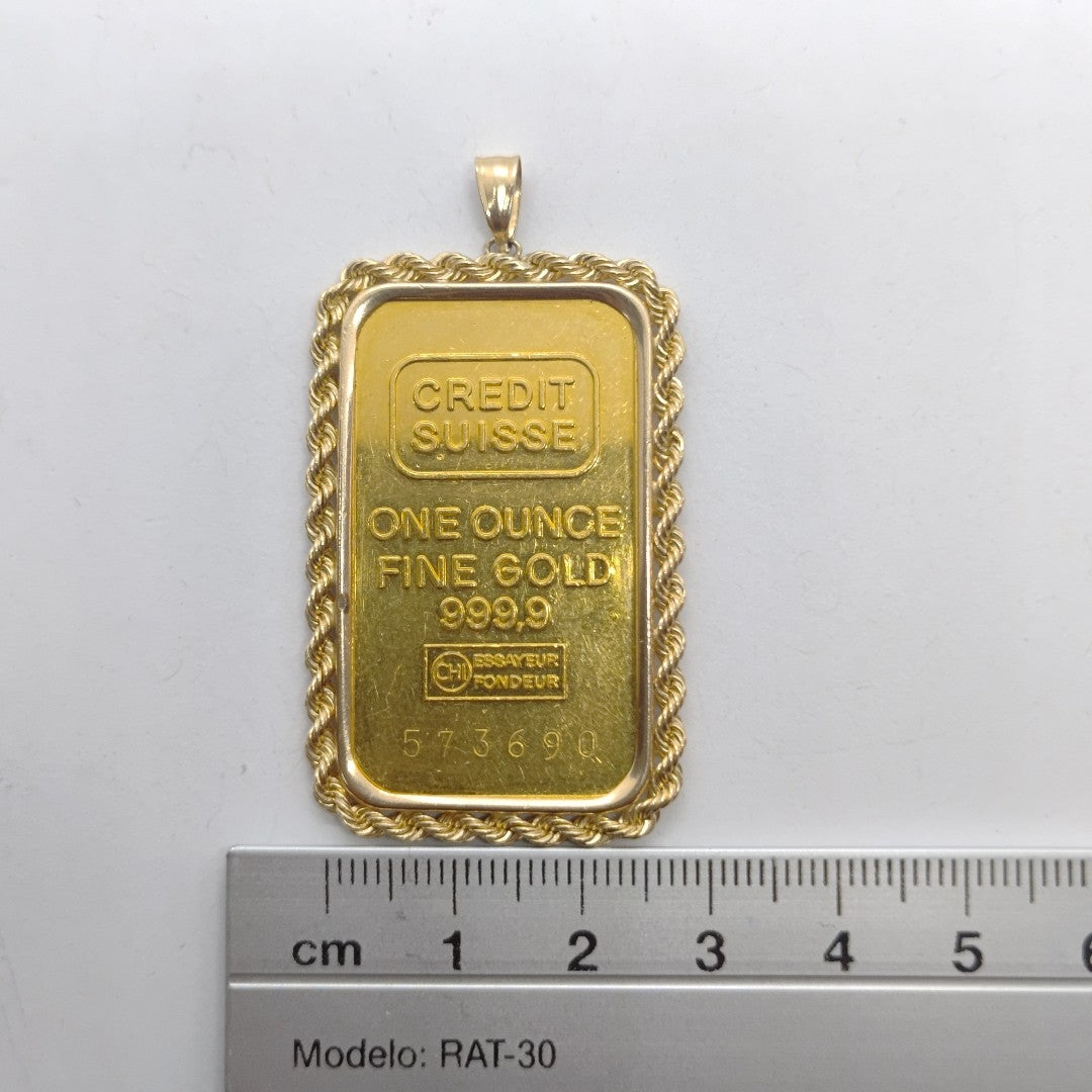 DIJE ORO 14 K 31,00 GRMS (SEMINUEVO)