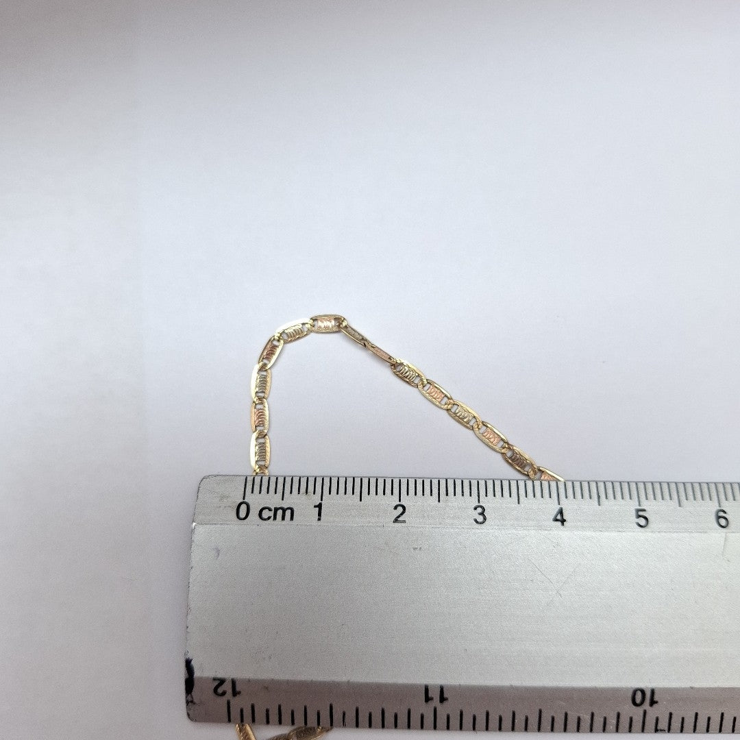 CADENA ORO,ORO COMBINADO 10 K 4,20 GRMS (SEMINUEVO)