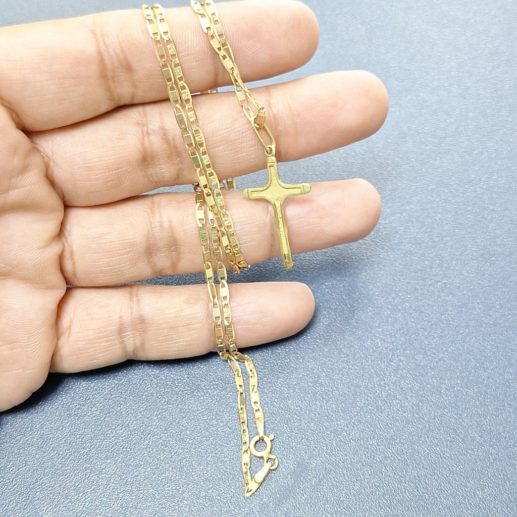 K1 5,40 GRMS 10 K ESPECIFICACIONES COMPLEMENTARIAS CADENA ORO COMBINADO TEJIDO G (SEMINUEVO)