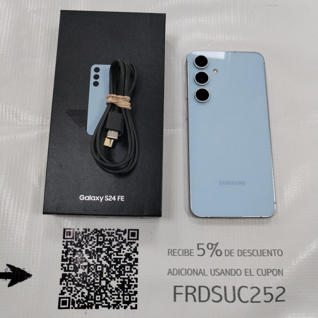 CELULAR SAMSUNG GALAXY S24 FE SM-S721B 256 GB 8 GB RAM (SEMINUEVO)