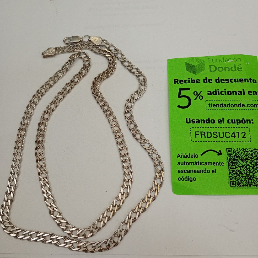 CADENA PLATA 16.1 GRMS (SEMINUEVO)