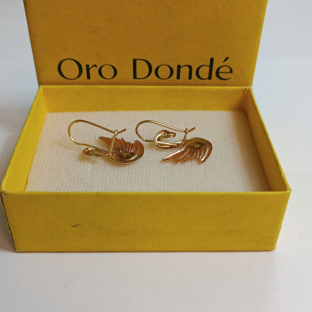 ARETES PAR ORO 10 K 1,70 GRMS (SEMINUEVO)
