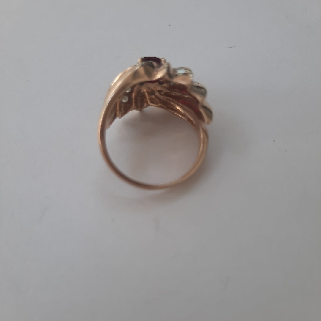 ANILLO ORO 14 K 5,60 GRMS (SEMINUEVO)