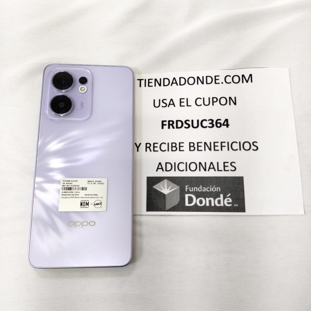 CELULAR OPPO  RENO 13F 5G CPH2699 (2025) 256 GB 12 GB RAM (SEMINUEVO)