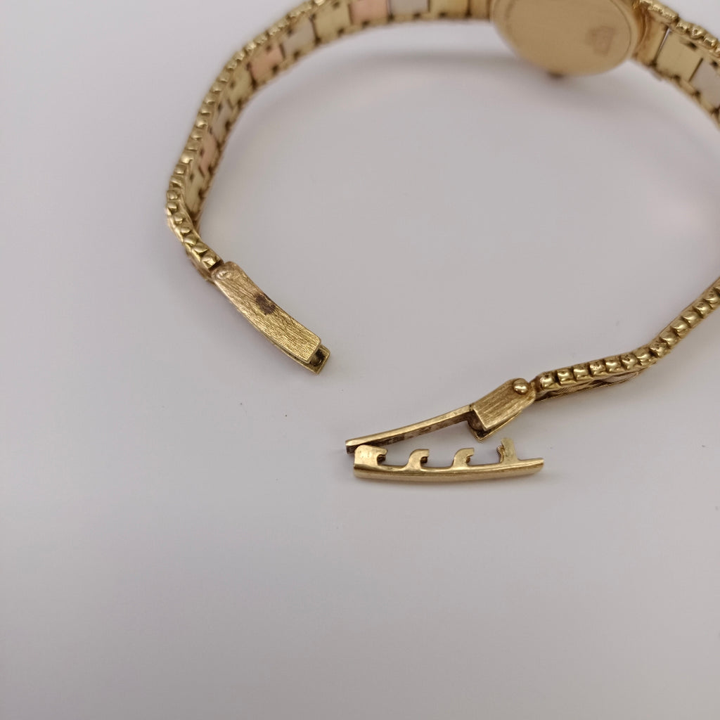 RELOJ CAJA Y PULSO ORO ORO 14 K 20.4 GRMS (SEMINUEVO)