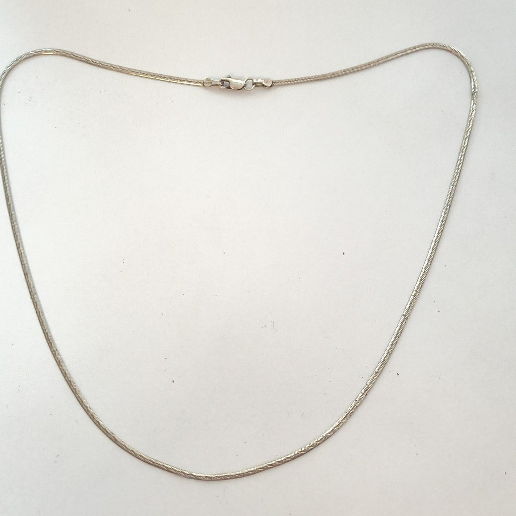 CADENA, DIJE PLATA 11 GRMS (SEMINUEVO)