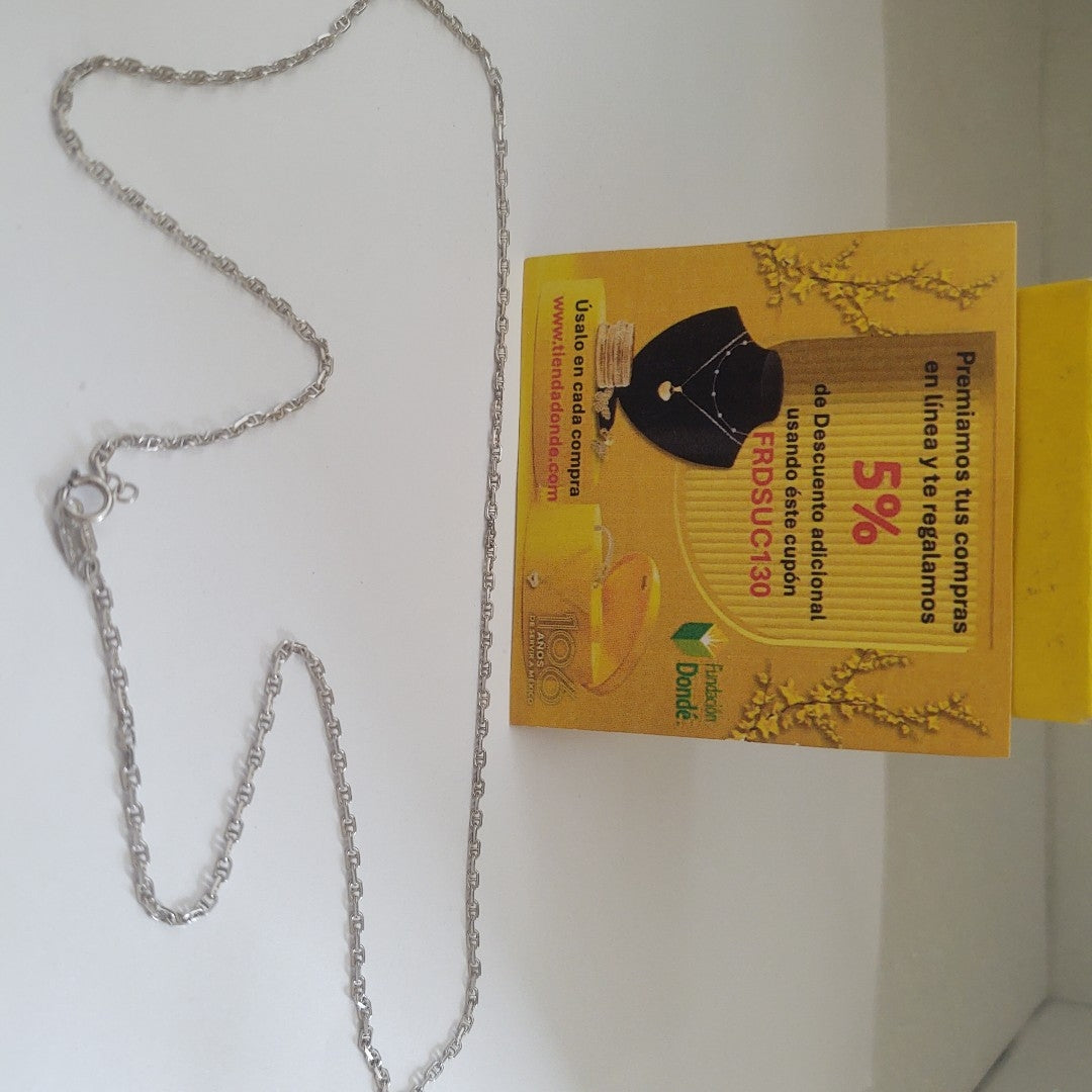 CADENA PLATA 3,70 GRMS (SEMINUEVO)