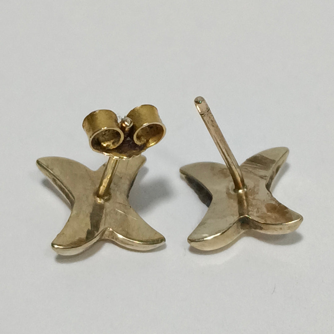 BROQUELES PAR ORO 14 K 1.1 GRMS (SEMINUEVO)