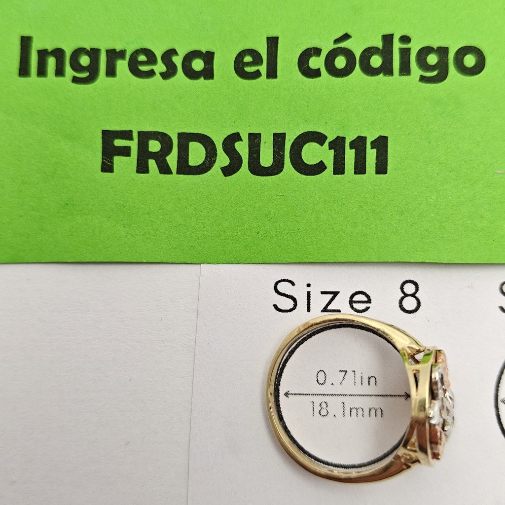 K1 4,50 GRMS 14 K ESPECIFICACIONES COMPLEMENTARIAS ANILLITO DE LA SUERTE ORO CO (SEMINUEVO)