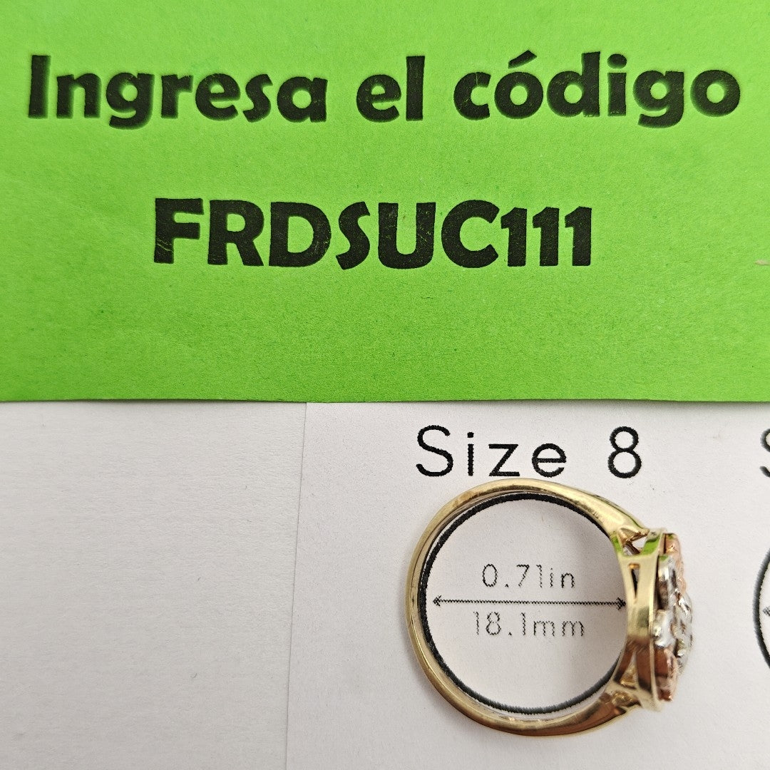 K1 4,50 GRMS 14 K ESPECIFICACIONES COMPLEMENTARIAS ANILLITO DE LA SUERTE ORO CO (SEMINUEVO)