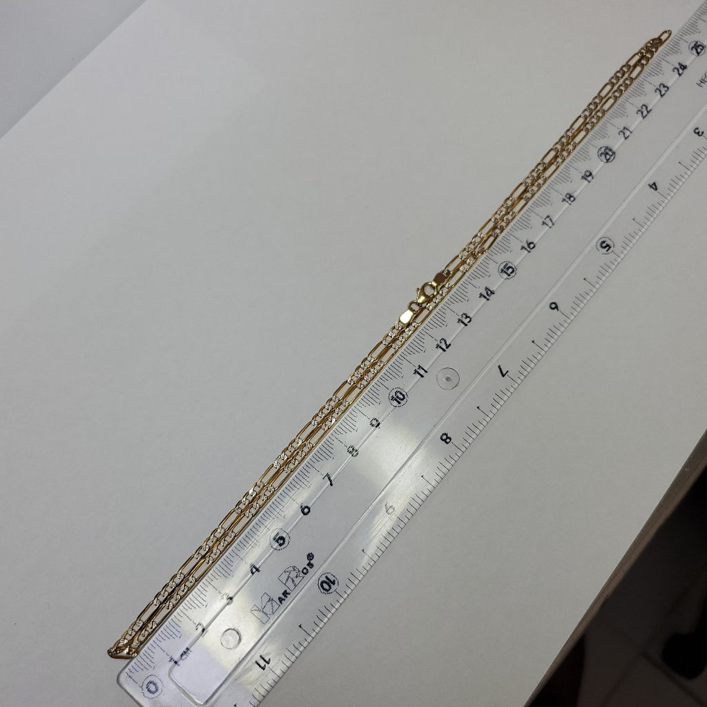 CADENA ORO, RODIADO 14 K 6 GRMS (SEMINUEVO)